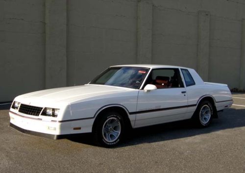 1986 chevrolet monte carlo ss coupe 2-door 5.0l