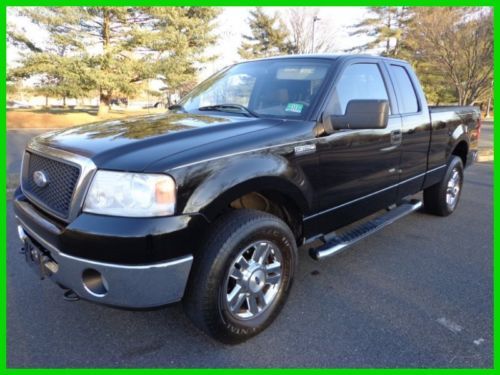 2006 ford f-150 xlt supercab 4x4 12/14 nj inspection runs great no reserve