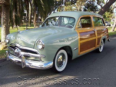 49 ford woody wagon- $ 145k in restoration receipts! - flat head v-8*california*