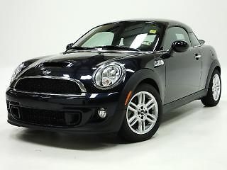 2012 mini cooper s sport coupe 2dr bluetooth heated leather spoiler alloy