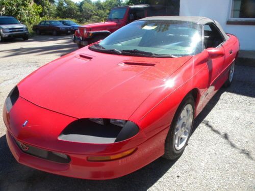 1996 chevrolet camaro base convertible 2-door 3.8l