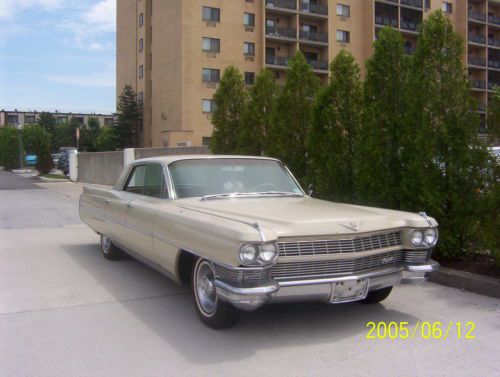 1964 cadillac sedan deville 117,770 original miles 1997 3rd place trophy winner