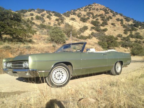1969 ford galaxie 500 convertible - 23,500 miles