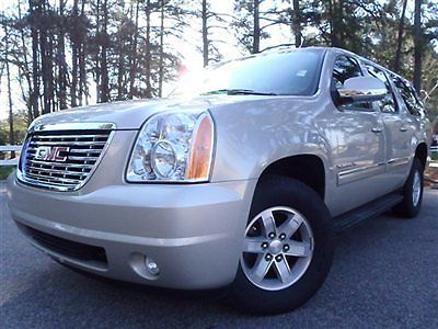 Gmc yukon xl slt low miles 4 dr suv automatic 5.3l v8 sfi ohv 16v champagne silv