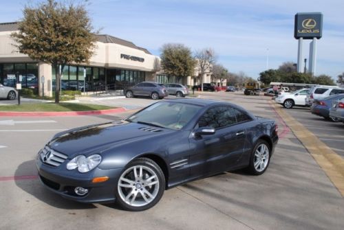 08 mb sl550 convertable coupe navigation leather bluetooth low miles