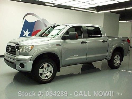 2008 toyota tundra sr5 crewmax trd off-road 4x4 64k mi texas direct auto