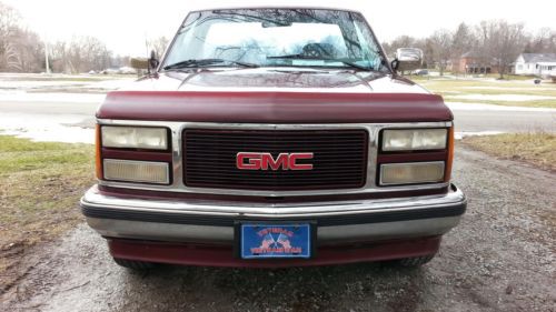 G.m.c.-sierra-1993-stepside-conversion-1 owner-143k-bad transmission-nice shape!