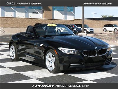 11 bmw z4 convertible black automatic leather heated seats warranty 34 k miles