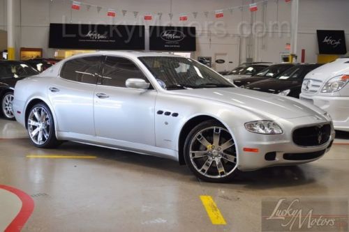 2006 maserati quattroporte sport gt, alcantara, navi, heated leather, xenon