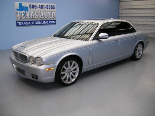 We finance!!!  2008 jaguar xj vanden plas roof nav heated leather cd texas auto