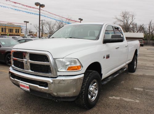 6.7l i6 cummins diesel slt srw 8ft bed tow package running boards cd mp3 4x4