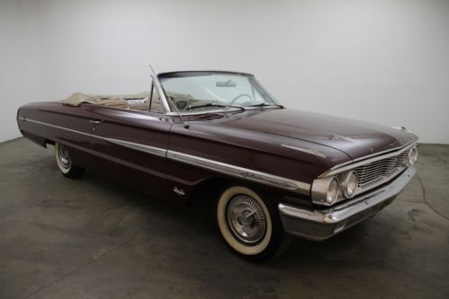 1964 ford galaxie 500xl convertible 390 v8,burgundy, bucket seats, automatic