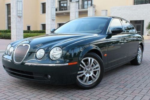 2005 jaguar s-type 1-owner, only 41k miles, premium pkg, clean carfax!