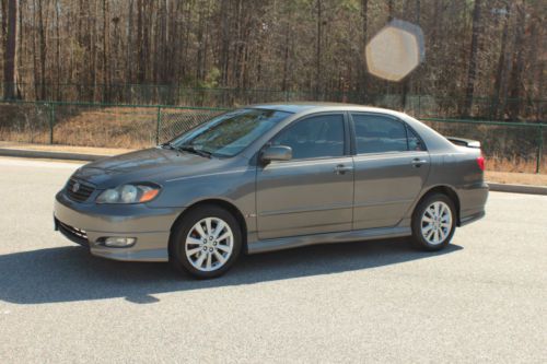 2005 toyota corolla xrs sedan 4-door 1.8l