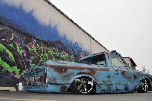 68 C10 BAGGED SHOP TRUCK PATINA VORTEC 5.3 LS MOTOR, image 18