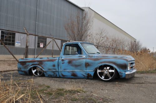 68 C10 BAGGED SHOP TRUCK PATINA VORTEC 5.3 LS MOTOR, image 19