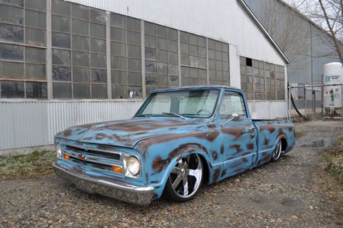 68 C10 BAGGED SHOP TRUCK PATINA VORTEC 5.3 LS MOTOR, image 20