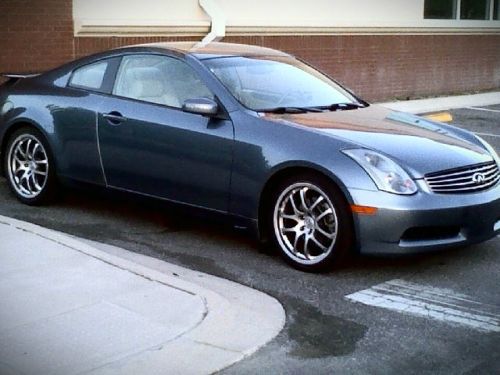 2005 infiniti g35 sport package coupe 2-door 3.5l no reserve