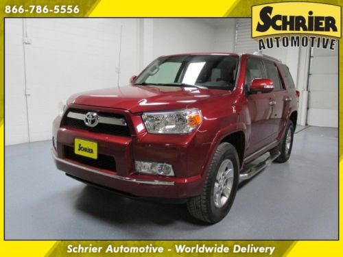 2010 toyota 4 runner sr5 red 4x4 satellite 4x4 auxiliary roof rack