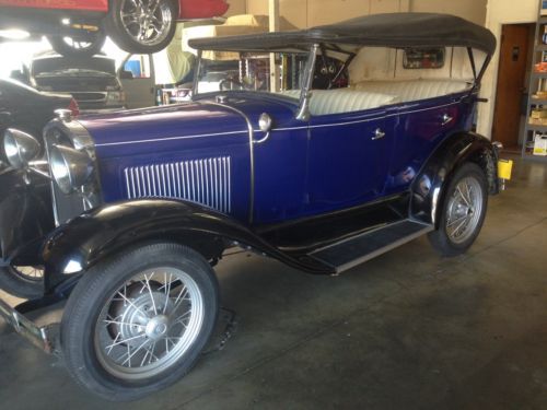 1931 ford model a phaeton, four door, convertible, rhd