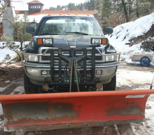 1999 dodge ram 2500 with western snowplow