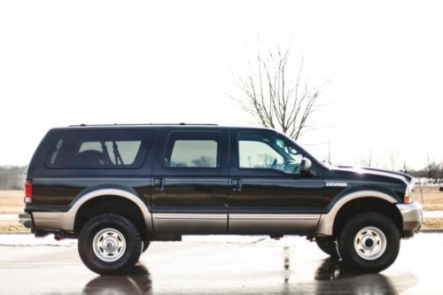 2002 ford excursion limited 7.3 4x4 2 owner only 125k rust free low miles cheap!