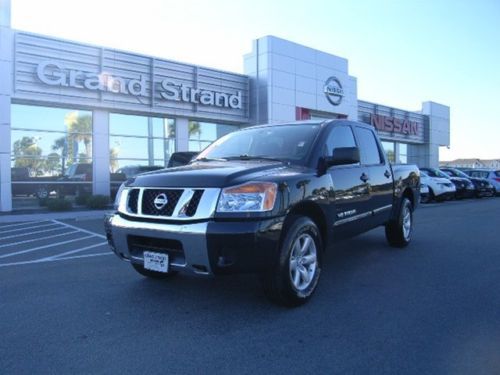 2012 nissan titan sv crew cab pickup 4-door certified preowned nissan #p1757