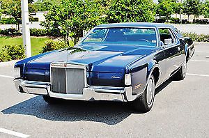 1972 lincoln mark iv coupe 48,000 original miles gorgeous original condition