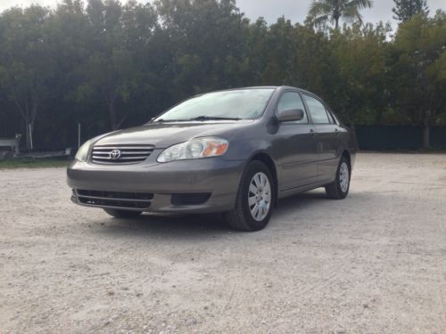 2003 toyota corolla le sedan 4-door 1.8l