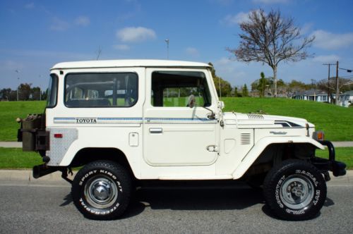 1976 toyota land cruiser fj40 survivor ca find 4wd all original at no reserve