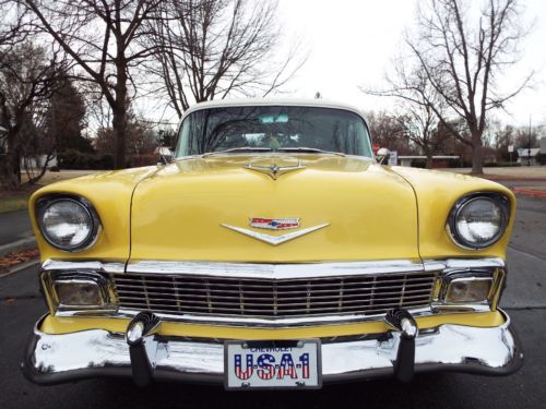 STUNNING - RESTORED 1956 CHEVROLET 210 COUPE STREET ROD 383 V8 A/C P/S P/B NICE!, image 2