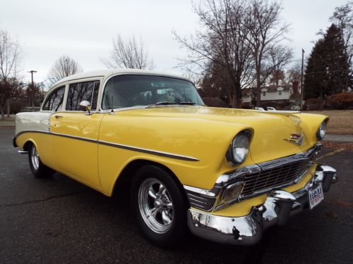 STUNNING - RESTORED 1956 CHEVROLET 210 COUPE STREET ROD 383 V8 A/C P/S P/B NICE!, image 3