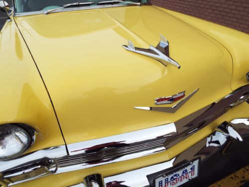 STUNNING - RESTORED 1956 CHEVROLET 210 COUPE STREET ROD 383 V8 A/C P/S P/B NICE!, image 4