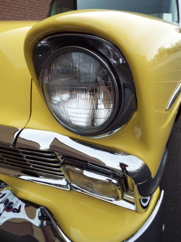 STUNNING - RESTORED 1956 CHEVROLET 210 COUPE STREET ROD 383 V8 A/C P/S P/B NICE!, image 30