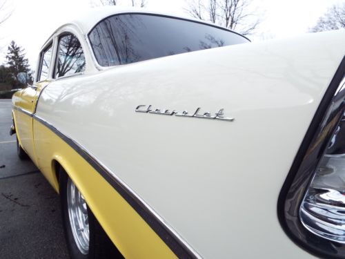 STUNNING - RESTORED 1956 CHEVROLET 210 COUPE STREET ROD 383 V8 A/C P/S P/B NICE!, image 38