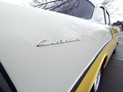 STUNNING - RESTORED 1956 CHEVROLET 210 COUPE STREET ROD 383 V8 A/C P/S P/B NICE!, image 46