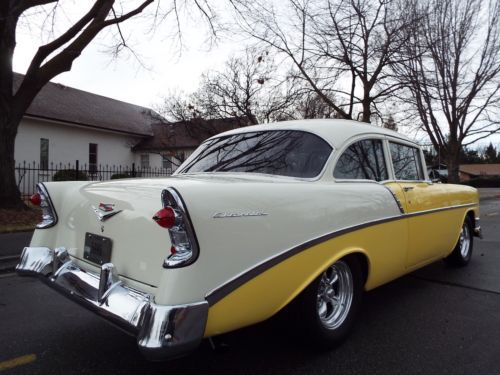 STUNNING - RESTORED 1956 CHEVROLET 210 COUPE STREET ROD 383 V8 A/C P/S P/B NICE!, image 48