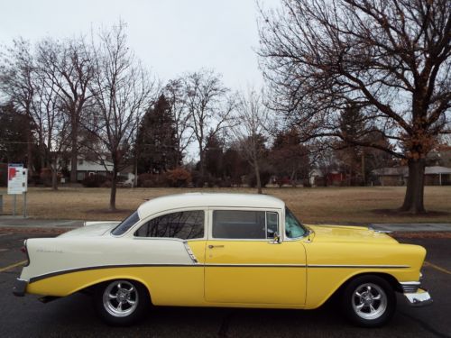 STUNNING - RESTORED 1956 CHEVROLET 210 COUPE STREET ROD 383 V8 A/C P/S P/B NICE!, image 50