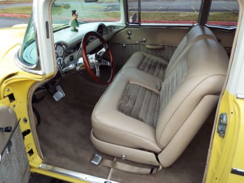 STUNNING - RESTORED 1956 CHEVROLET 210 COUPE STREET ROD 383 V8 A/C P/S P/B NICE!, image 53