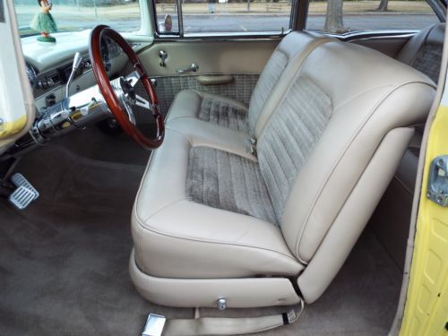 STUNNING - RESTORED 1956 CHEVROLET 210 COUPE STREET ROD 383 V8 A/C P/S P/B NICE!, image 58