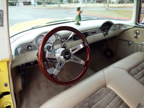 STUNNING - RESTORED 1956 CHEVROLET 210 COUPE STREET ROD 383 V8 A/C P/S P/B NICE!, image 59