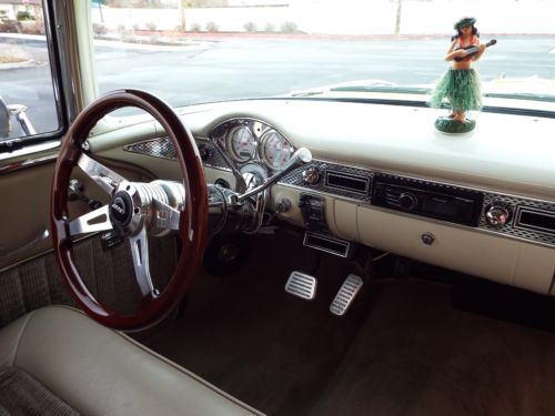 STUNNING - RESTORED 1956 CHEVROLET 210 COUPE STREET ROD 383 V8 A/C P/S P/B NICE!, image 68
