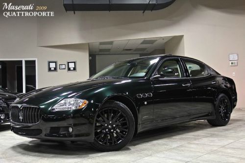 2009 maserati quattroporte sedan bose sound navigation comfort pack loaded