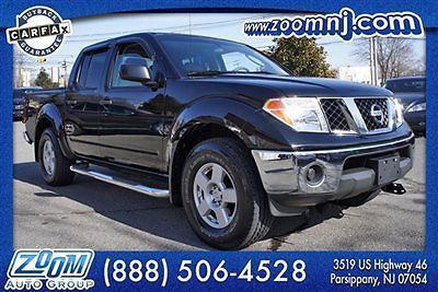 2005 nissan frontier se v6 4wd extra clean! power options pickup 4 door crew cab