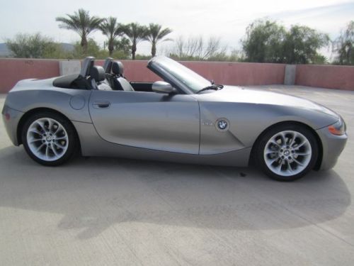 2004 bmw z4 clean carfax premium and sport pkg power top scottsdale az