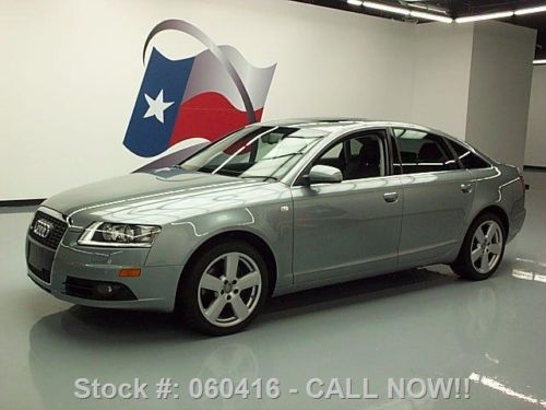 2008 audi a6 3.2 htd leather sunroof navigation 60k mi texas direct auto