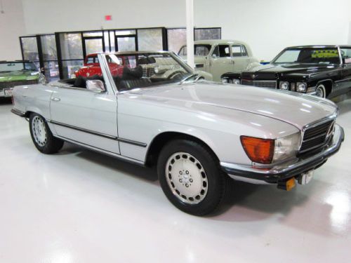 1979 mercedes 350sl convertible - both tops - euro spec - very rare no reserve!!