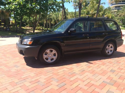 2005 subaru forester 2.5x 4x4,super low miles,2 owners,gas saver,warranty,mint