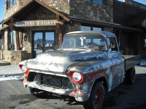 Great running 1957 chevy 1/2 ton pick up daily driver