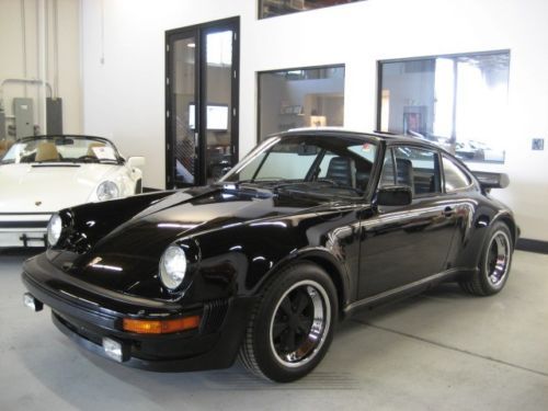 1979 porsche 930 turbo coupe black/black 28k miles !